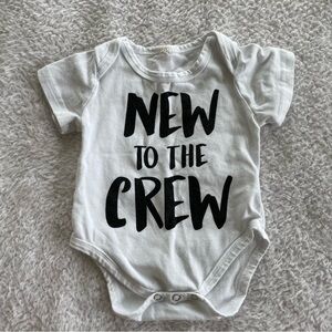 New To The Crew Bodysuit